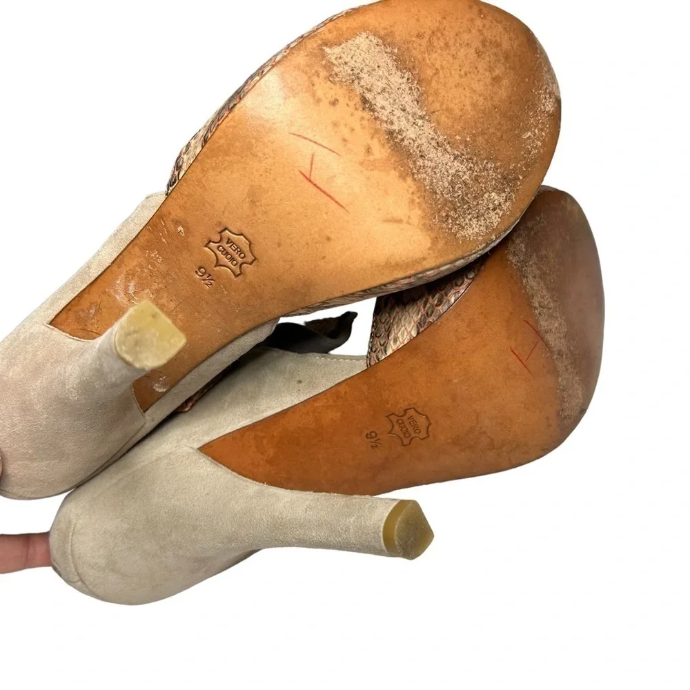 Kelsey Dagger Suede Heels Sz 9.5